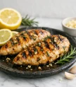 Grillēta vistas fileja ar citronu un rozmarīnu