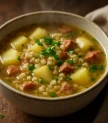 Kartupeļu un grūbu zupa