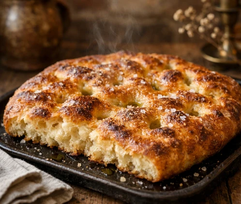 Focaccia mīkla
