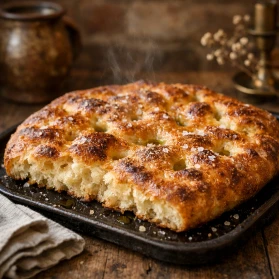 Focaccia mīkla