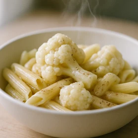 Makaroni ar ziedkāpostiem