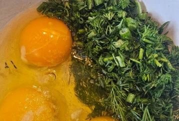 Omlete ar dillēm